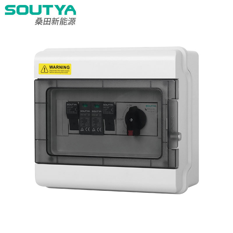 1000V DC Combiner Box 1 in 1 Out Isolator Jenis