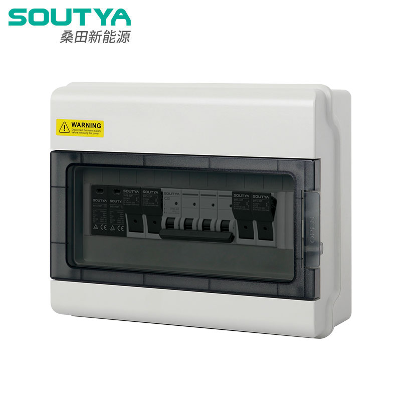 1000V DC Combiner Box 2 in 1 Out jenis MCB