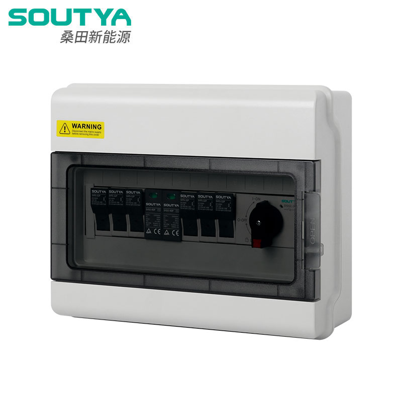 1000V DC Combiner Box 3 in 1 Out Isolator Jenis